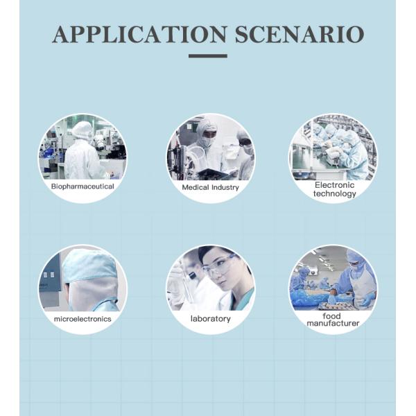 Unisex ESD Cleanroom Shoes PVC Sole Euro 34-50 White