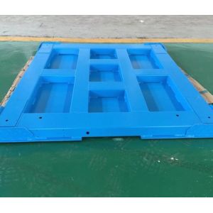 Low-Profile Industrial Floor Weighing Scale With Ramp Access Load Cells
