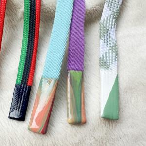 China 50cm Hoodie Cord With Silicone Ending Coating Rope Of Garment Accessories on sale