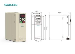 China 50HZ 60HZ Vector Frequency Converter 5.5KW 7.5KW 11KW AC Inverter Drives factory
