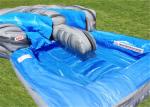 Amusement Water Slide Bounce House , Inflatable Slip N Slide Heavy Duty 12*7*4