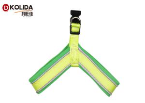 China Customized Logo Nylon Dog Harness Reflective Proof Soft Mesh Material Durable factory