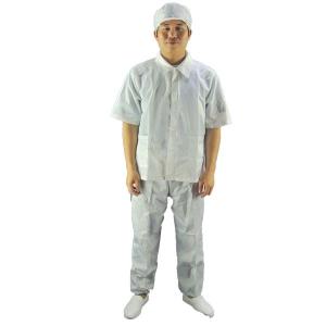 China Stripe Grid ESD Cleanroom Garment Antistatic Cleanroom Smock Coverall Suit Clothing Clothes factory