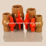 100% Material Valve Pn16 Thread UPVC/PVC Octagonal Ball Valve 1/2"-4" for Drain