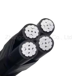 China Medium Voltage 11kV Aerial Bundled Cable ABC Overhead Transmission Cable factory