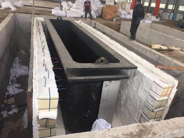 China 6 Inch X 6m Quadruple Line Hot Dip Galvanizing Equipment No Pollution Long Life factory
