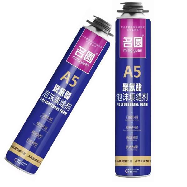China High Density Low Expanding PU Foam Sealant Soundproof Waterproof factory