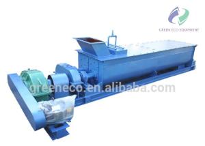 China Large Capacity Double Shaft Mixer Machine For Clay Cement Concrete factory