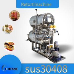 China Double Layer Autoclave Retort Sterilizer Water Immersion factory