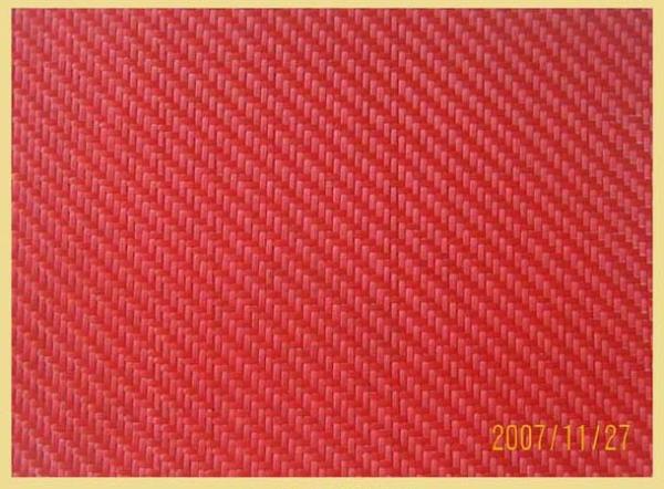 Red Twill Weave 3K Carbon Fiber Composite Plate / Sheeting used in aerospace /