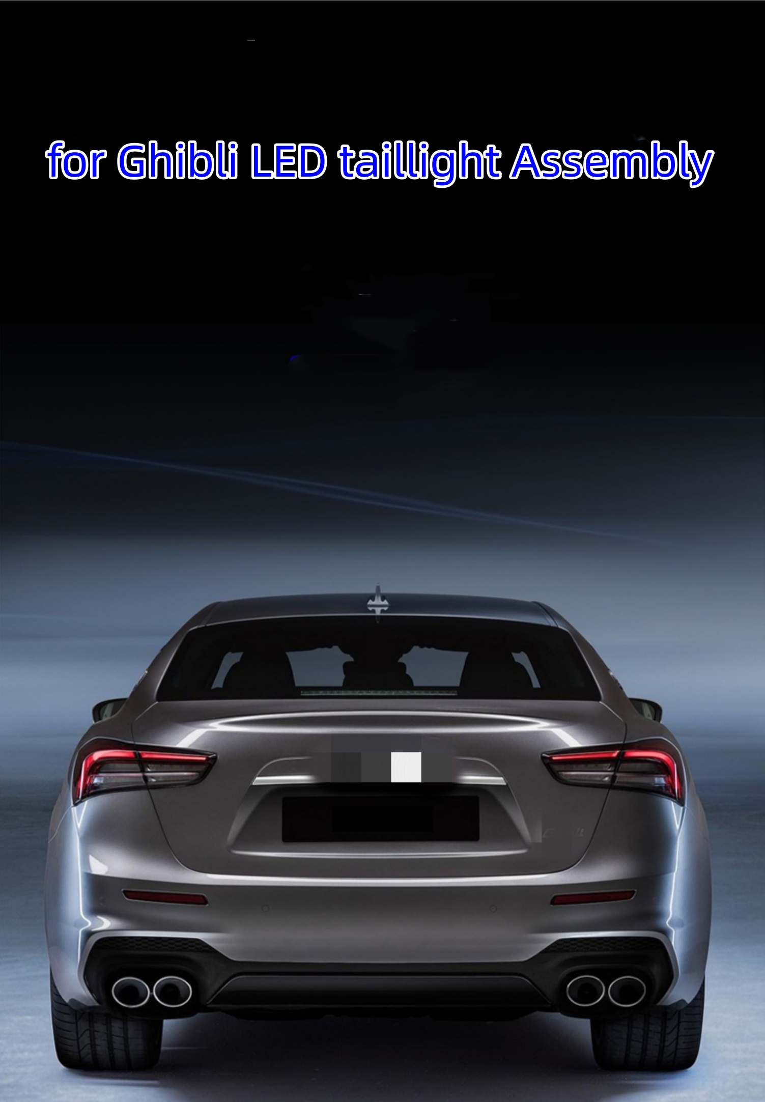 Upgrade Your Ghibli 2014-2017 With LED Taillights Plug And Play No Programming Needed