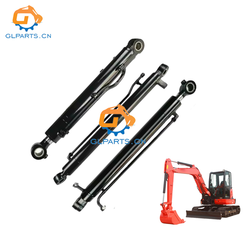 Mining Excavator Hydraulic Cylinder U30-6S Excavator Parts For Kubota
