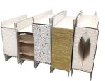 100mm Fire Resistant Sandwich Panels Core Building Insulation Material