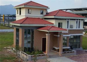 China Contemporary Villa Type Prefab Steel House Long Life Span Environmental Friendly factory