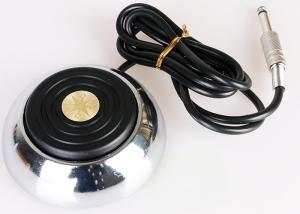 China 165G Metal Silver Step On Voltage Stabilizer Tattoo Foot Switch factory