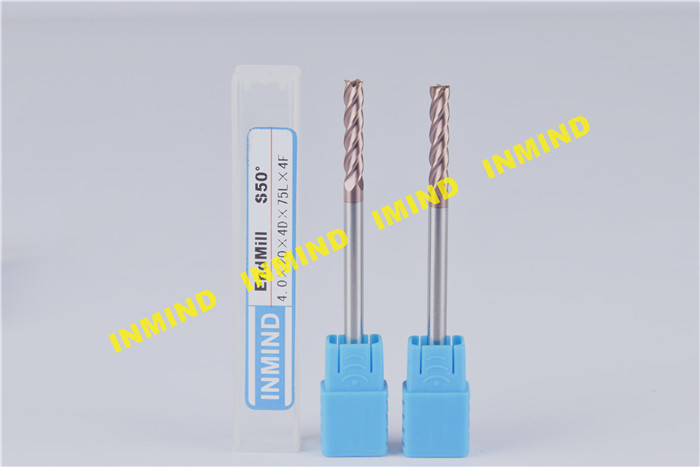 High Performance Long Square End Mill Bits With 20 mm Cutting Length