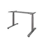 SPCC Steel/Iron Frame Material Customized Brown Wooden Laptop Desk for