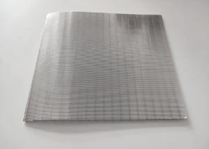 China Wear Resistance Wedge Wire Screen , 304 Stainless Steel Screen 0.3mm Slot factory
