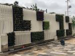 Outdoor Green Plant Plastic Vertical Garden Flower Stacking Pots for Stylish