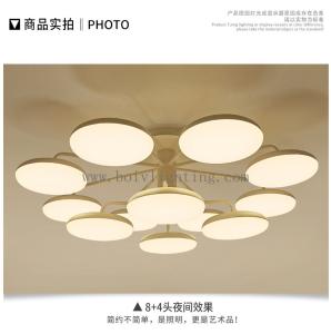 China LED Ceiling Lamp Indoor Light With White Color BV2177-8+4 LED Watts 144W factory