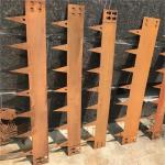 175cm Rusty Corten Garden Lawn Edging Metal Border Edge For Garden Landscraping