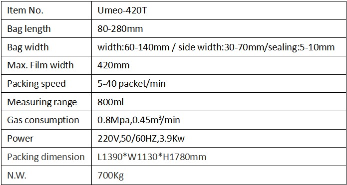 UMEOPACK after-sales services provided automatic 1kg automatic small sachets stand up bag coffee powder packing machine price