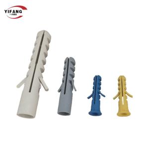 China Wall Plug Hammer 75mm Plastic Expansion Anchor With Screw factory