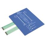 Durable Tactile PET Membrane Switch Waterproof Multicolor 100-500g