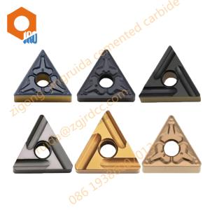 China TNMG160412 Tungsten Carbide Turning Inserts For Cut Hardened Steel factory
