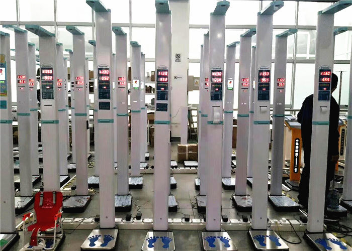 Aluminium Alloy 200kg Folding Body Mass Index Scale