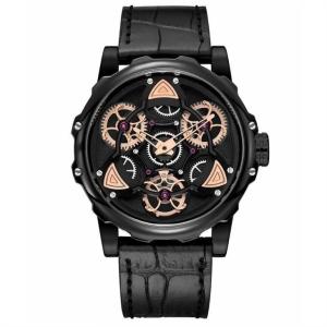China 53mm Dial Men Quartz Watch Creative Versatile Leather Alloy Case factory