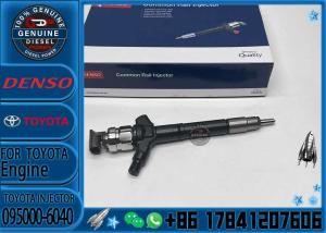 China Diesel Fuel Injector 095000-6040 23670-0R020 095000-6230 23670-09140 Avensis 2AD-FTV Truck Engine Parts factory