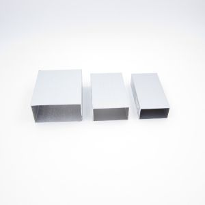 China T5 6063 Square Section Aluminium Tube Profiles Powder Coated on sale