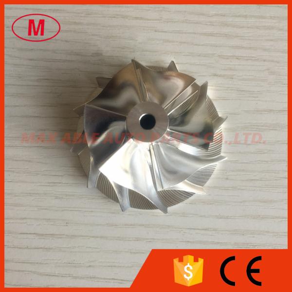 TD04HL 15G 43.38/55.69mm 6+6 blades 49189-40300 1401-404-415 Turbocharger milling/aluminum 2618/billet compressor wheel