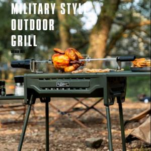 China MIDAS SPORT Camping Barbecue Grill / Portable Flat Top Grill For Picnics factory