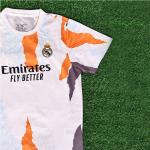 2024-2025 Real Madrid Childrens Training Suit Lightweight Sports Jersey With
