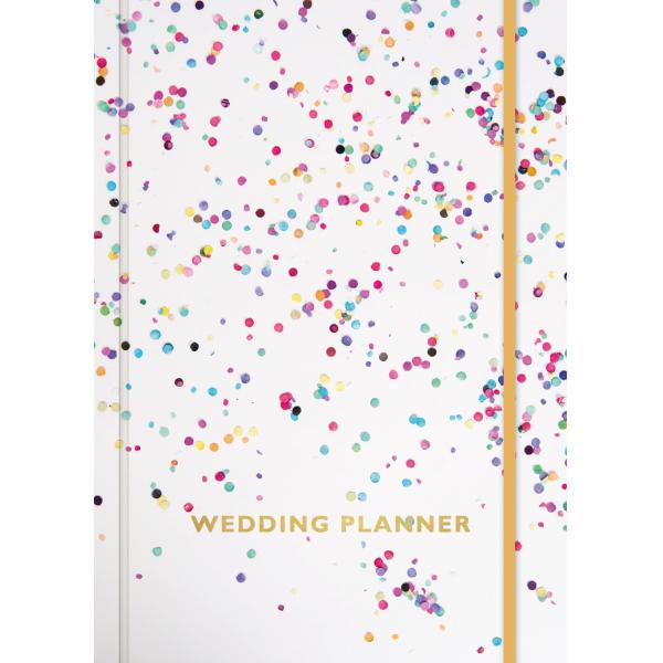 Customized Size The Wedding Planner & Organizer Hardcover With Elastic Band