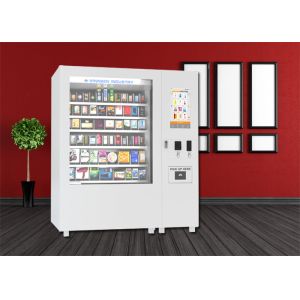 China Bus Station Mini Mart Vending Machine , Snack Vending Kiosk With Big Touch Screen factory