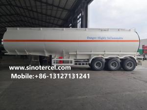 China 30CBM Petroleum Semi Tanker Trailer 3 Axles 5 Compartment factory