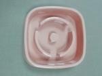 Square Plastic Food Feeding Bowi-Interactive Bloat Stop Dog Bowls,Durable