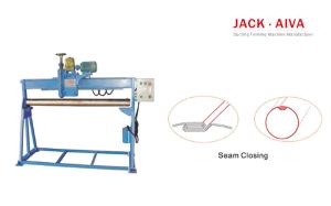 China Horizontal Round Duct Seam Closing Machine Duct Fabrication Machine factory