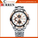 2016 New Arrivals Full Stainless Steel Watch Quartz Analog Watches for Man Men's