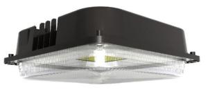 China 110lm/W Exterior Led Canopy Lighting / Commercial Led Canopy Lights 260x130x87mm factory