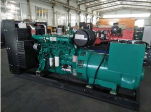 China 280kw 350kva Open Frame Diesel Generators With Industrial Silencer factory