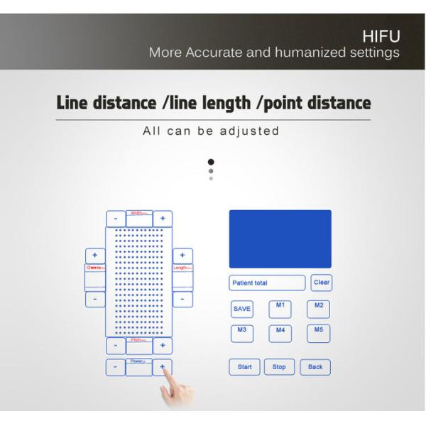 Portable Hifu 3D Face and Body Lifting Machine Advanced for Beauty Spa