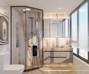 China Effortlessly Elegant Fadior Stainless Steel Bathroom Vanity Cabinet Luxury At Its Finest factory