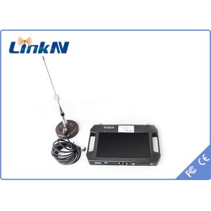 1km Police Covert Video Transmitter COFDM Low Delay H.264 High Security AES256
