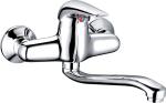 Chrome Plated Home Depot Sink Faucets Ceramic Cartridge Faucet Normal Height