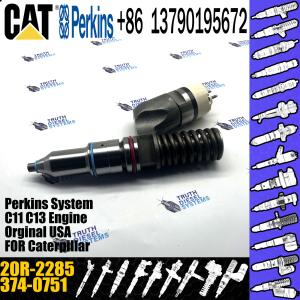 China Heavy Truck Common Rail Diesel Fuel Injector 3740751 374-0751 20R-2285 For Caterpillar C15 C18 Excavator factory