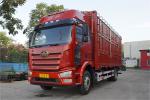 FAW Jiefang Truck Single-Row And Half-Seat 260HP 8-Speed Diesel 4X2 6.75m Fence